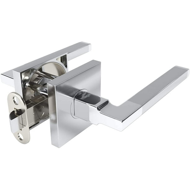 Inner Inside Door Handle Black Chrome Lever with Memory Seat Hole Front Left Inner Inside Door Handle Black Chrome Lever with Memory Seat Hole Front Left